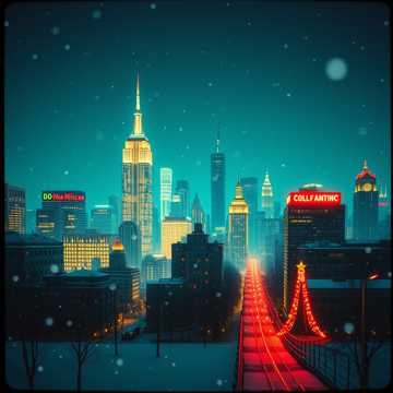 City Lights Christmas (2) クリスマス Christmas