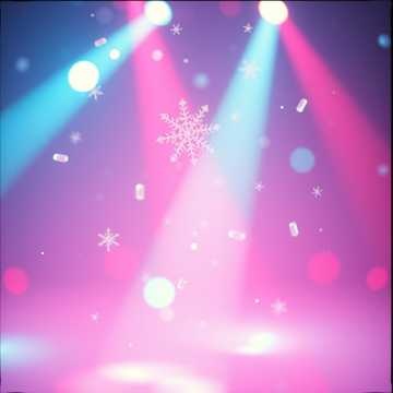 Snowflakes in the Club クリスマス Christmas